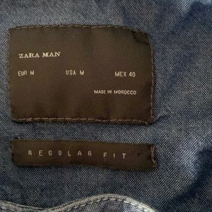 Zara Men’s Band Collar